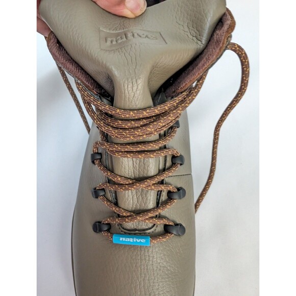 Native Shoes Apex Men’s Size 9 Green Waterproof Lace Up Ankle Boots main image 6